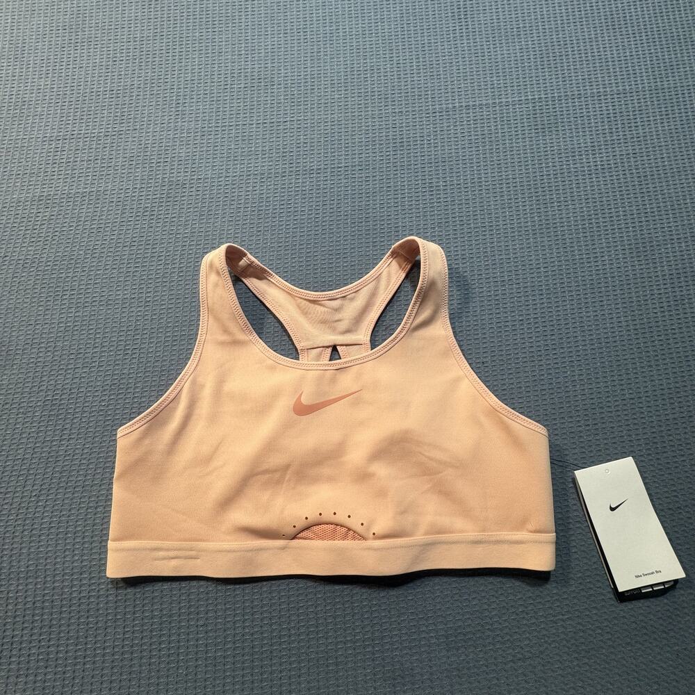 Nike Swoosh High-Support‎ Women's Padded Bra Sz L(A-B) Brand New